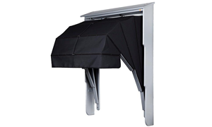 Markiezen laten plaatsen? Schakel Airlux Texstof in. Verschillende soorten markiezen mogelijk.